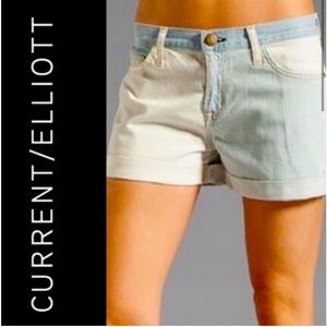 Sale‼️ Current Elliot Boyfriend Rolled Shorts Size 25